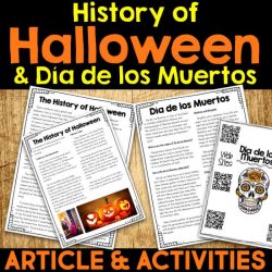 Dia de los muertos reading comprehension