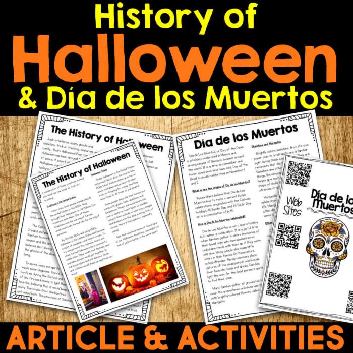 Dia de los muertos reading comprehension