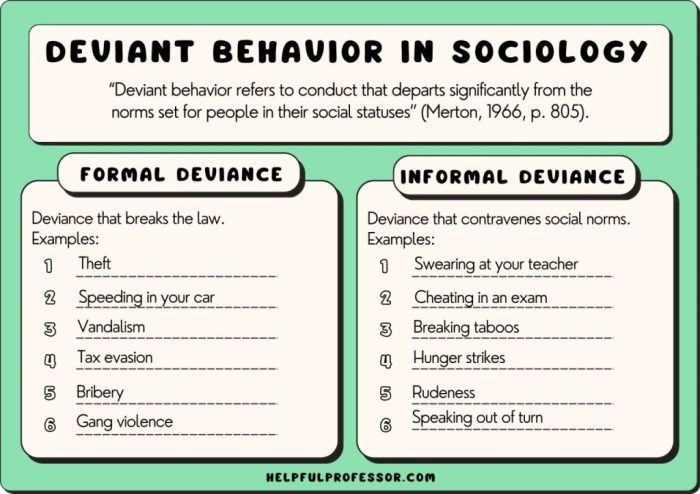 All deviant behavior is a violation of the criminal law.